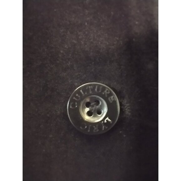 Lyric Culture Unisex Blazer Jacket Black Velvet Lined "No Satisfaction" - 2X - Picture 7 of 12